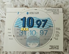 Unused old tax for sale  POOLE
