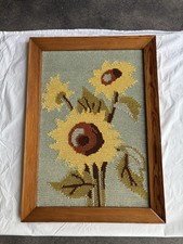 Handarbeit bild sonnenblumen gebraucht kaufen  Leipzig