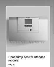 Vaillant wärmepumpen steuerun gebraucht kaufen  Uelsen