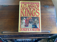 A CLASH OF KINGS, George RR Martin, SIGNED 1st/1st HCDJ comprar usado A CLASH OF KINGS, George RR Martin, SIGNED 1st/1st HCDJ comprar usado  Enviando para Brazil