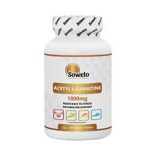 Comprimidos de acetil L-carnitina 1000mg – Suporte para cérebro, nervo e antioxidante – Sowelo comprar usado  Enviando para Brazil
