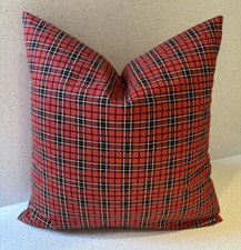 Handmade red tartan for sale  WALTHAM CROSS