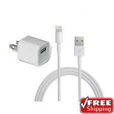 Carregador de parede original Apple iPod iPhone USB tijolo de alimentação e cabo 5W MD810LL/A comprar usado  Enviando para Brazil