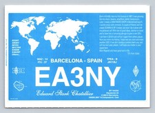 Radioamatore qsl ea3ny usato  Spedire a Italy