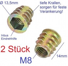 Stück metallgewinde einsatz gebraucht kaufen  Reutlingen