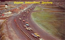 1959 FL Daytona International Speedway 500 milhas cartão postal de corrida Stock Car N49 comprar usado  Enviando para Brazil