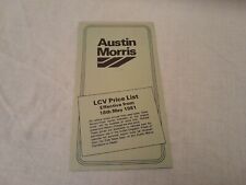 Austin morris lcv for sale  SCUNTHORPE