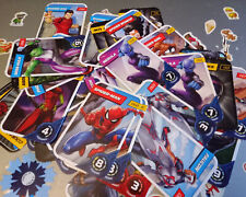 Cartes marvel défis d'occasion  Ligueil