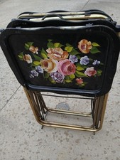 Vintage black floral for sale  Saint Joseph