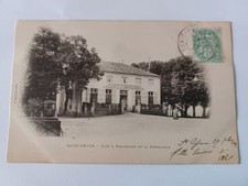 Cpa café promenade d'occasion  Pamiers