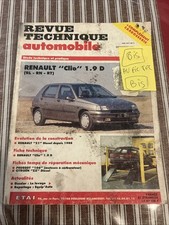 REVUE TECHNIQUE RENAULT CLIO 1.9 D RL RN RT rta renault clio diesel comprar usado  Enviando para Brazil