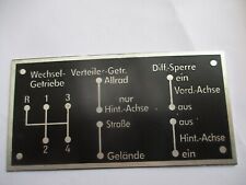 Ddr veb typenschild gebraucht kaufen  Deutschland