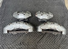 CONJUNTO DE PINÇAS DE FREIO BREMBO DIANTEIRO E TRASEIRO 2008-2013 BMW 135i E82 E88 cinza fabricante de equipamento original comprar usado  Enviando para Brazil