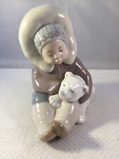 Lladro porcelain inuit for sale  KILMARNOCK