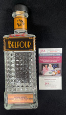 Garrafa vazia de uísque Ed Belfour assinada e inscrita Spirits Burbon certificado de autenticidade JSA comprar usado  Enviando para Brazil