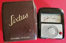 Esposimetro vintage sixtus usato  Torino