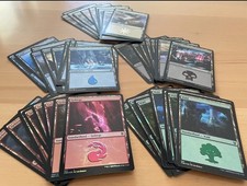 Foil basic lands gebraucht kaufen  Möglingen