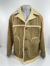 Jaqueta WIMAN Vintage XL Forrada SHERPA Heavy Shearling Harvester Ranch Coat comprar usado  Enviando para Brazil