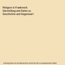 Religion darstellung daten gebraucht kaufen  Trebbin