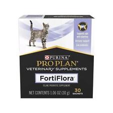 FORTIFLORA¹ Purina Proplan Veterinary Diets Cat Supplement 30 Bags PROMOTE+,.` comprar usado  Enviando para Brazil