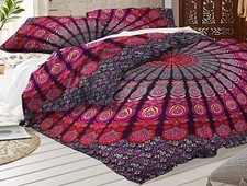 Capa de edredom Mandala Indian Doona com conjunto de capa de travesseiro solteiro casal queen king comprar usado  Enviando para Brazil