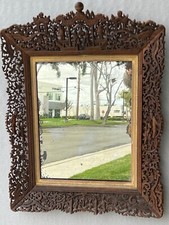 frame carved wooden mirror for sale  Santa Fe Springs