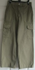 Khaki cotton cargo for sale  PRESTON