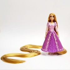 Disney Store Lalka Roszpunka z 55-calowymi długimi włosami saranowymi (reroot), używany na sprzedaż  PL