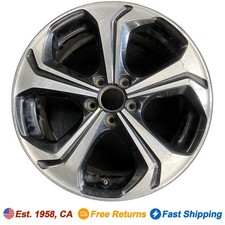 Roda Honda usinada preta Civic fabricante de equipamento original 18” 2014-2015 aro de fábrica original 64064 comprar usado  Enviando para Brazil