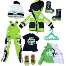 Lote de sapatos roupas de boneca Rainbow High Jade Hunter Winter Break série 1 comprar usado  Enviando para Brazil