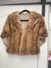 Mink stole shrug for sale  Graham