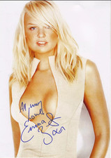 EMMA BUNTON EMOLDURADO ASSINADO 🔥 AUTÓGRAFO 8x10 REIMPRESSÃO SPICE GIRL FRETE GRÁTIS!!!, usado comprar usado  Enviando para Brazil