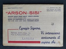 Cartolina doppia arson usato  Martignacco