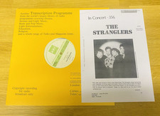 Stranglers bbc transcription for sale  NEWTON ABBOT