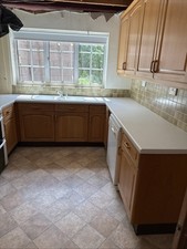 Solid oak kitchen for sale  UTTOXETER