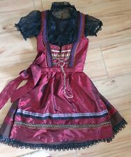 Edles dirndl bordeaux gebraucht kaufen  Lalling