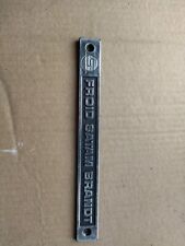 Ancienne plaque plastique d'occasion  Beauvais