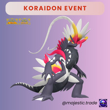 Koraidon event shiny d'occasion  Jouars-Pontchartrain