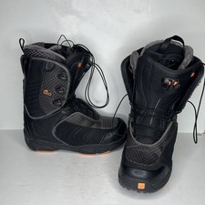 Bota de Snowboard Salomon F 20 Masculina EUA 11-11.5 Auto Fusion Preta Cinza Inverno Externo comprar usado Bota de Snowboard Salomon F 20 Masculina EUA 11-11.5 Auto Fusion Preta Cinza Inverno Externo comprar usado  Enviando para Brazil