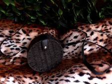 Black round straw for sale  GRIMSBY