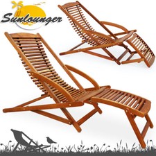 Chaises longues bois d'occasion  Chilly-Mazarin