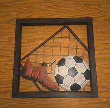 Framed soccer ball for sale  Westfield