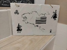 Grandes ardoises décorées d'occasion  Questembert