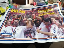 Poster milan campione usato  Paderno d'Adda