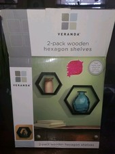 Pack wooden hexagon for sale  Lodi