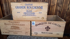 Empty wine boxes d'occasion  Expédié en Belgium