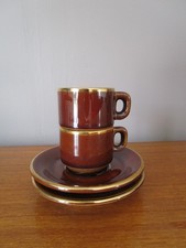 Espresso cups saucers d'occasion  Expédié en Belgium