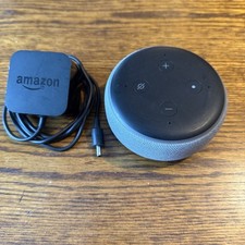 Używany, Amazon Echo Dot Gen 3 Smart Speaker Black/Gray Works Good Shape na sprzedaż  Wysyłka do Poland