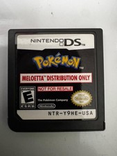 Pokemon Cartridge Distribution # 4393 Meloetta NTR-Y9HE-USA Nintendo DS Raro!!!! comprar usado  Enviando para Brazil