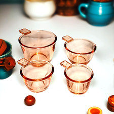 Pink amber depression for sale  Wister